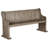 Extendable Rectangular Dining Table With 2 Benches And Server-1308852644-1310284824