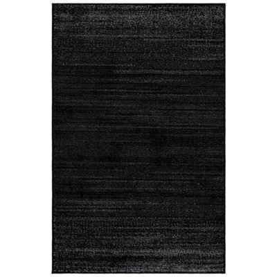 Adirondak Black/Ivory Area Rug