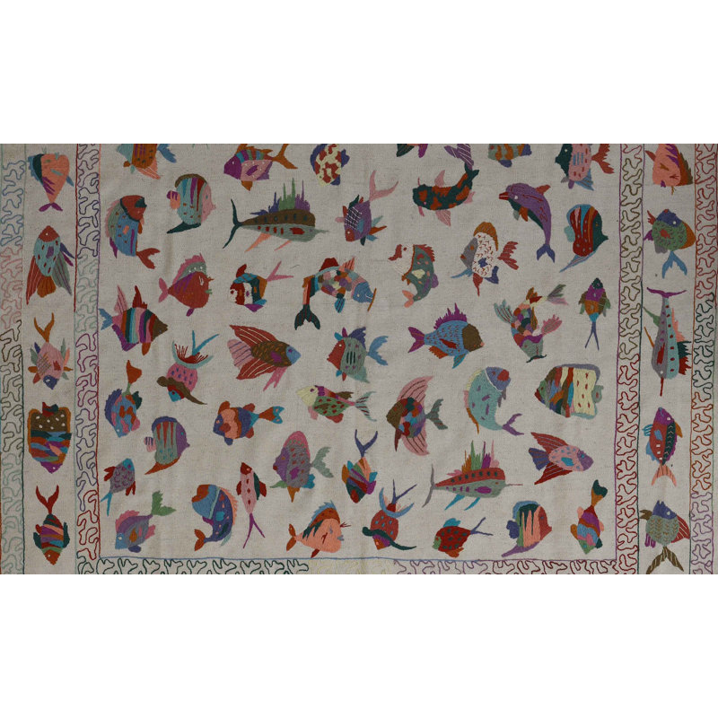 Ascella Wool Hand Woven 244cm X 283cm Area Rug