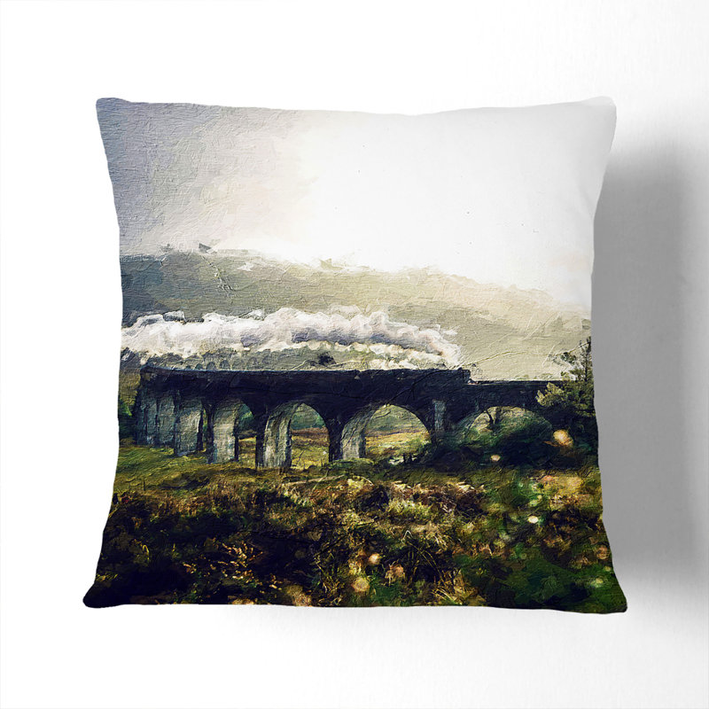Square Throw Cushion, 40cm H x 40cm W x 15cm D