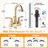 Centerset 2-Handle Bathroom Sink Faucet With Drain Assembly-110240598