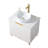 30'' White Modern Free-Standing Single Bathroom Vanity Set-833399660-833399635