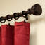 Tringle à rideaux simple Presswood Urn Drapery