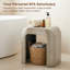 Table d'appoint en U Mgo, gris-500940589