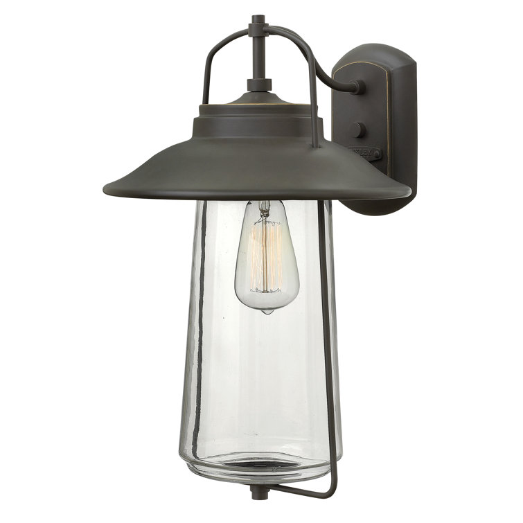 Belden Place Oil Rubbed Bronze 1 - Bulb Outdoor Wall Lantern
