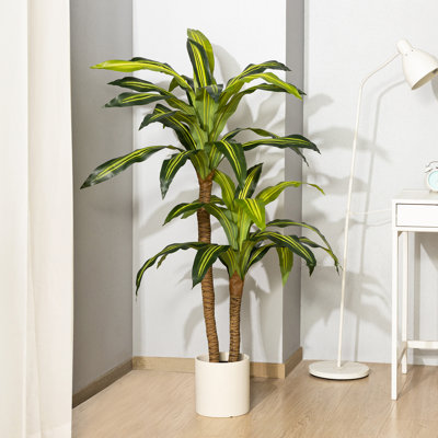 Faux arbre Dracaena 60 po en pot