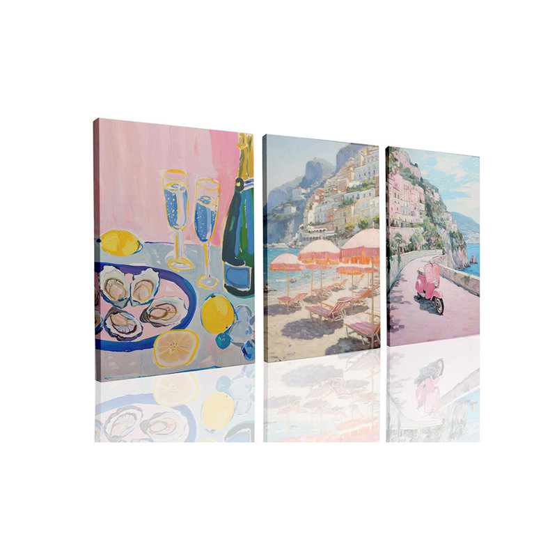 3 Piece Wrapped Canvas Print