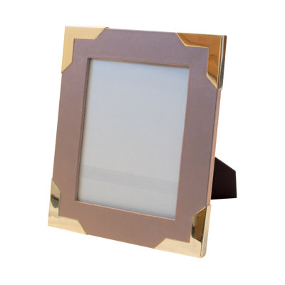 Derby Leather Single Picture Frame