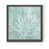 Toile avec cadre gris
