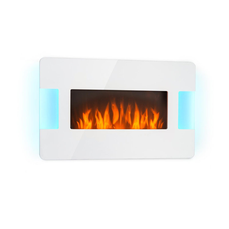 Klarstein 91cm W Electric Fireplace, White
