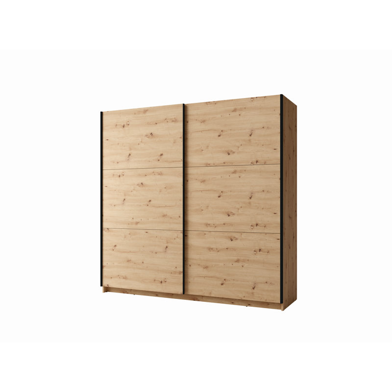 Laminate Wardrobe, Natural, 525.78cm H x 509.52cm W x 140.46cm D