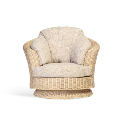 Upholstered Swivel Accent Chair