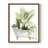 Plant Bath I Framed Print - Solid Wood-597999160-597999158
