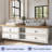 96'' Wall Mounted Double Bathroom Vanity Base Only