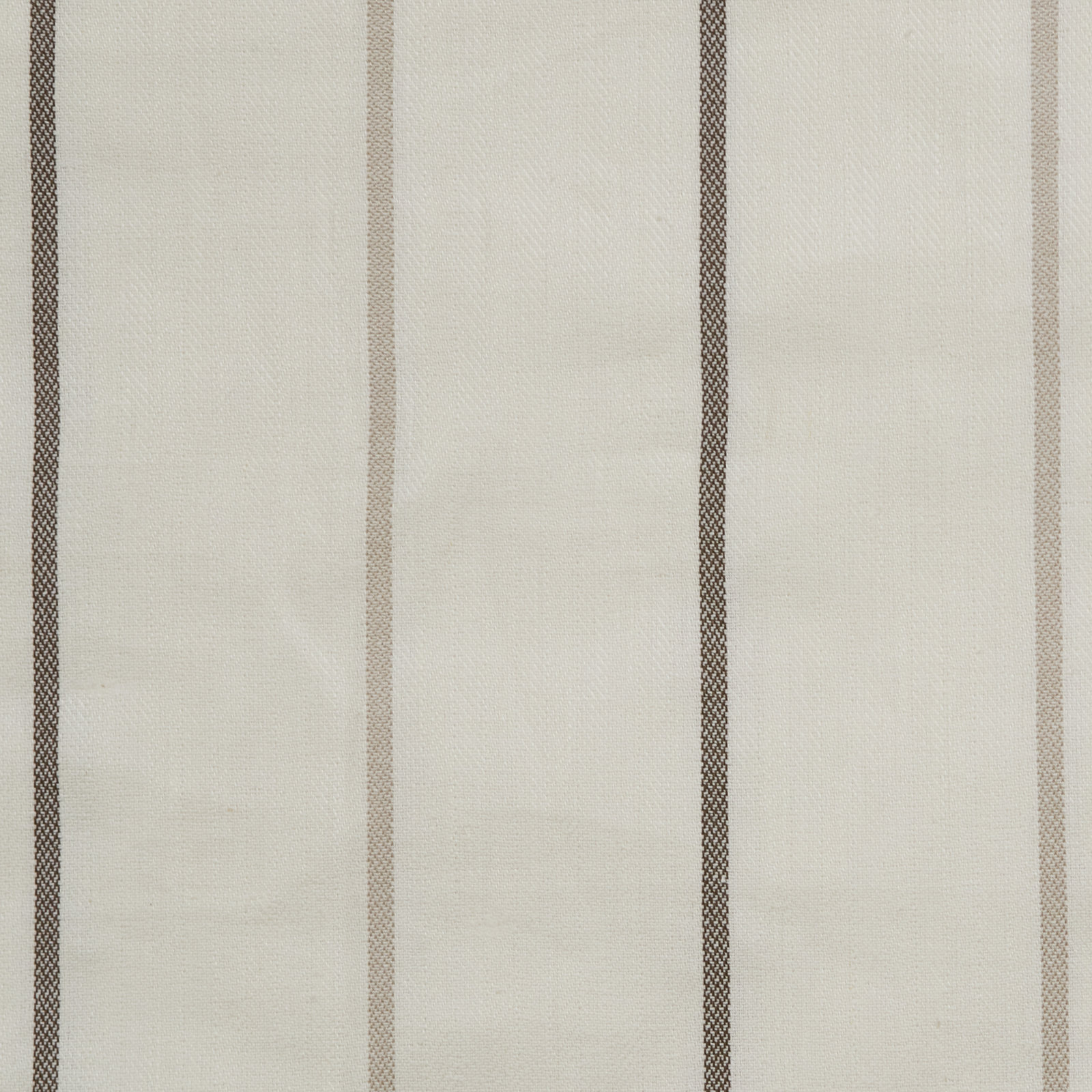 Vienne Linen Herringbone Curtain in White, 50" W x 108" L, Blackout, Rod Pocket