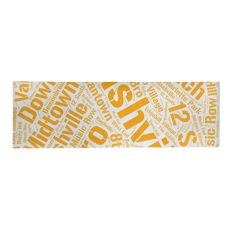 Chenille Indoor Rug, Runner 2.5' x 8'