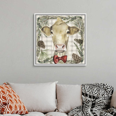«A Farmer's Christmas Collection G», reproduction d'art sur toile