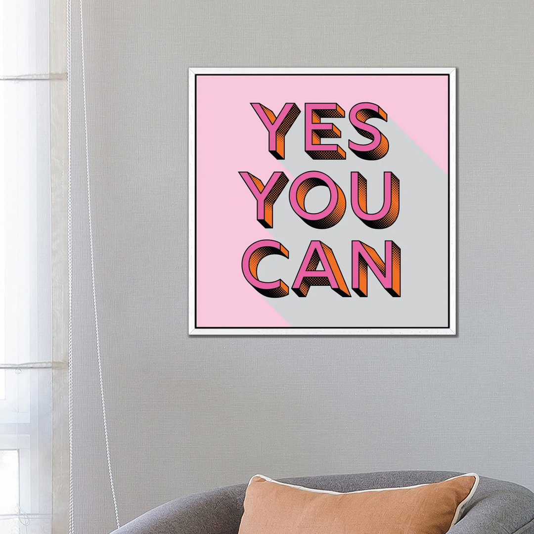 Yes You Can Typografie