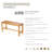 Hieu 35.5'' W Teak Shower Bench