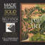 Golden Hour Greenery I, reproduction encadrée - bois massif-1232921533-1232921509