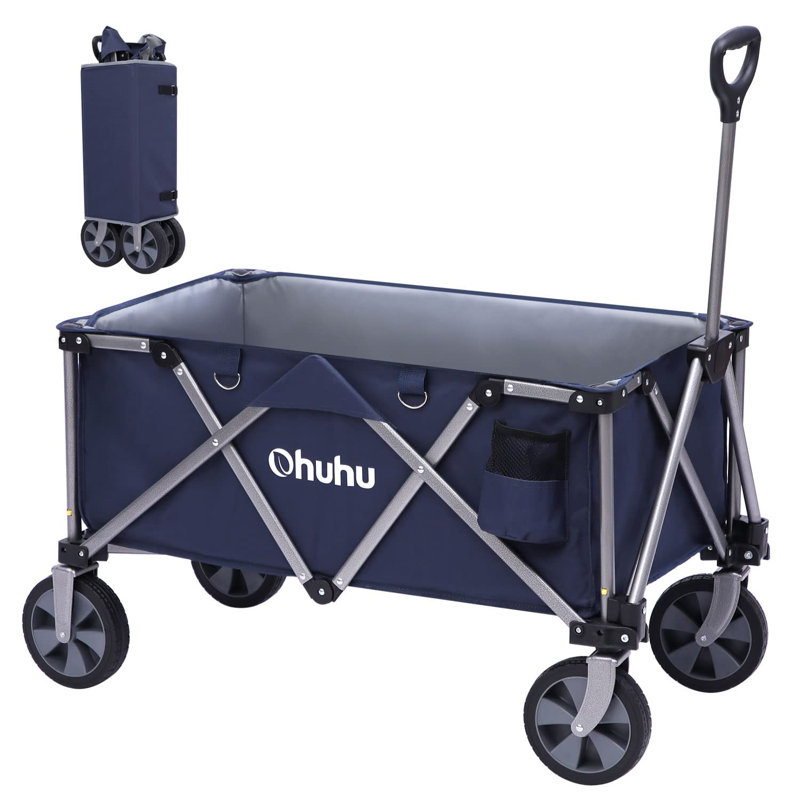 Heavy Duty Garden Carts, Orange/Black