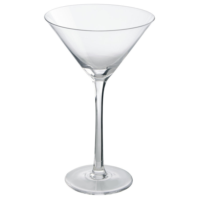 Rodina 250ml Martini Glass, Clear White, 2