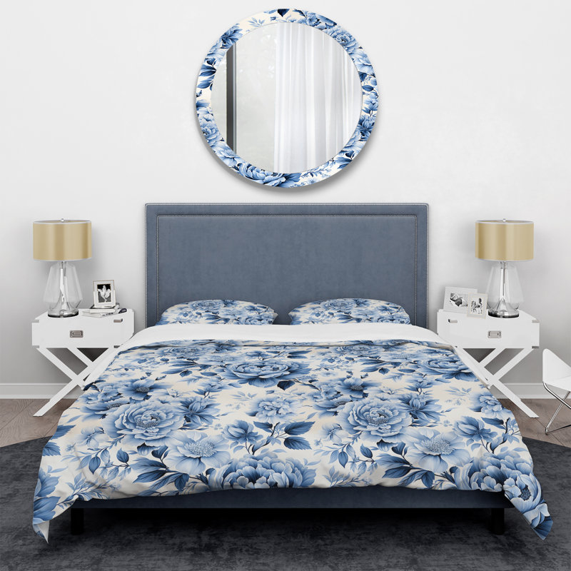 Ensemble de housse de couette Nyani, Housse de couette pour très grand lit et 2 très