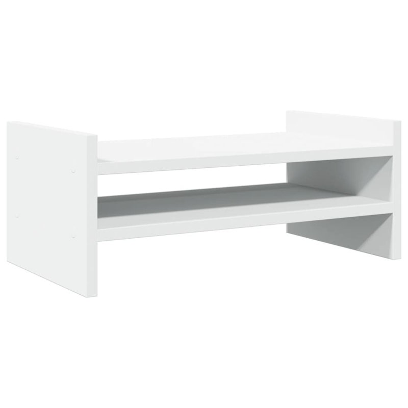 Shirleyan Manufactured Wood Monitor Stand, White