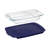 Pyrex Easy Grab Glass Rectangular Baking Dish with Lid-9955726