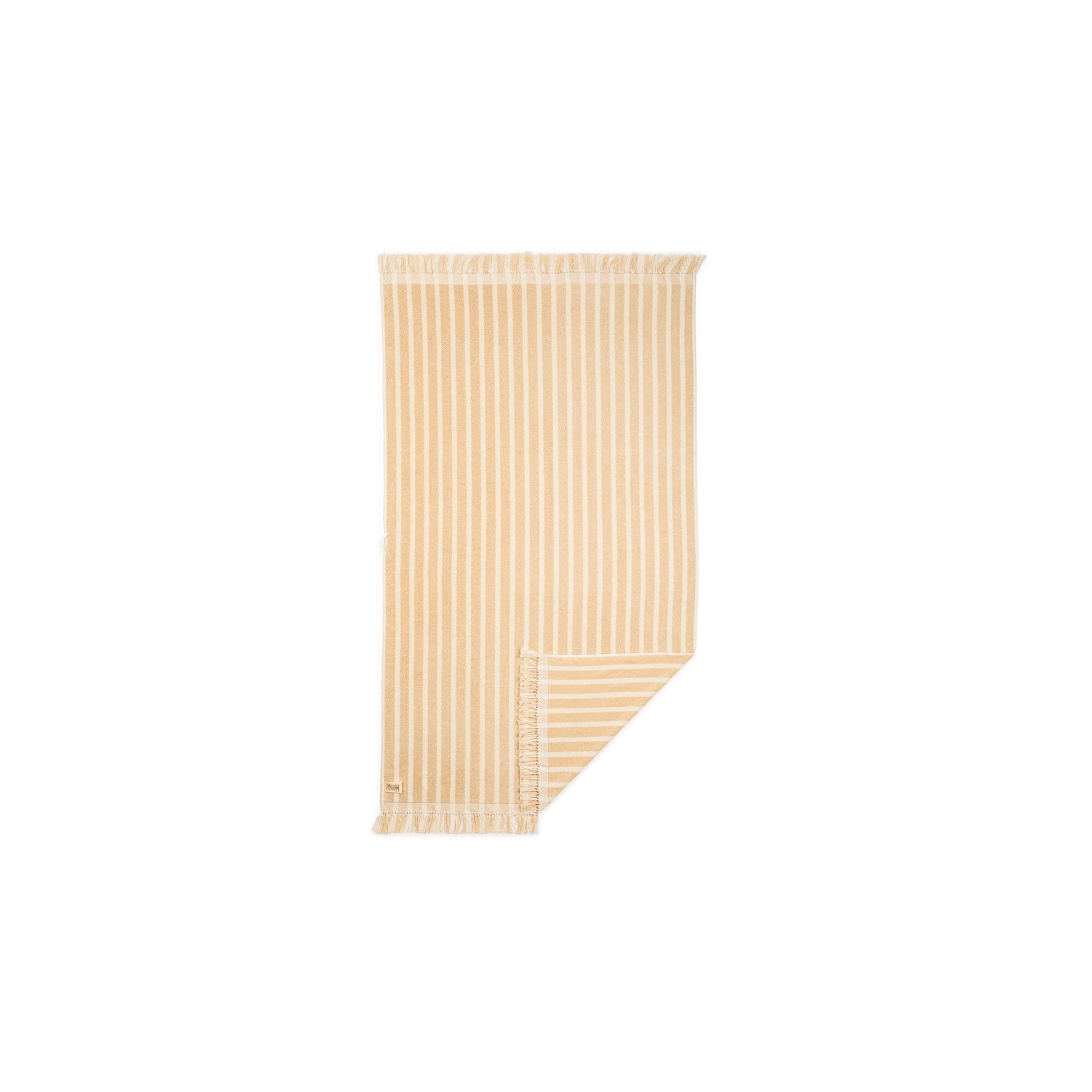 BEACH TOWEL - MONACO MIMOSA STRIPE, Monaco Natural