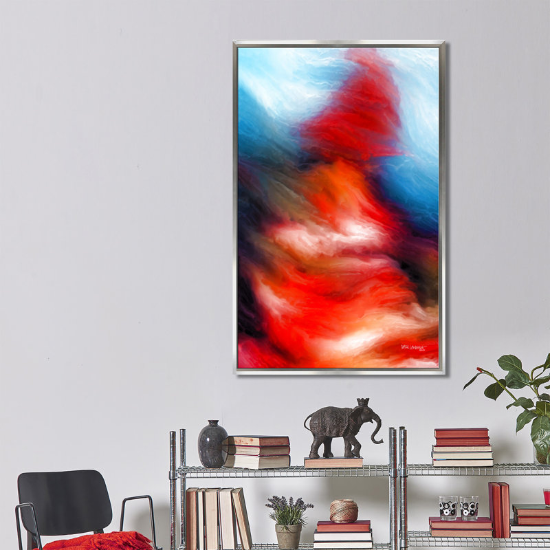 «i va parcourir le valley si vous me voulez. « psalms 23:4 », reproduction d’impression sur toile, Cadre flottant argent