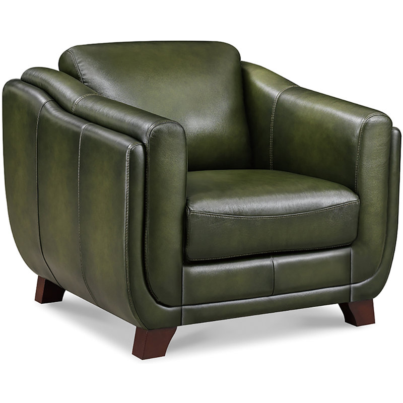 Chaise en cuir fleur Cactier