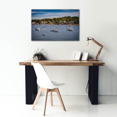 'Carvers Harbor' by Rick Berk Canvas Wall Art