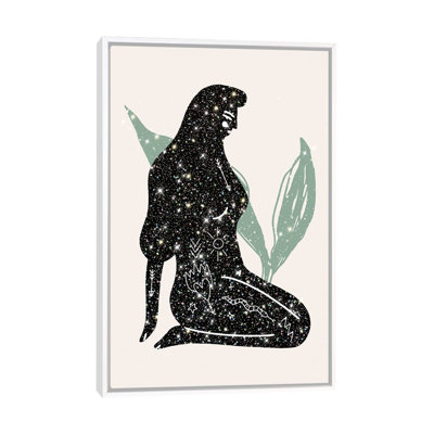 Lady Universe Glitter-impression d’art graphique