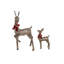 Ensemble de 2 cerfs 2 pièces