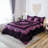 Midnight Bloom Satin Floral Comforter-789473769