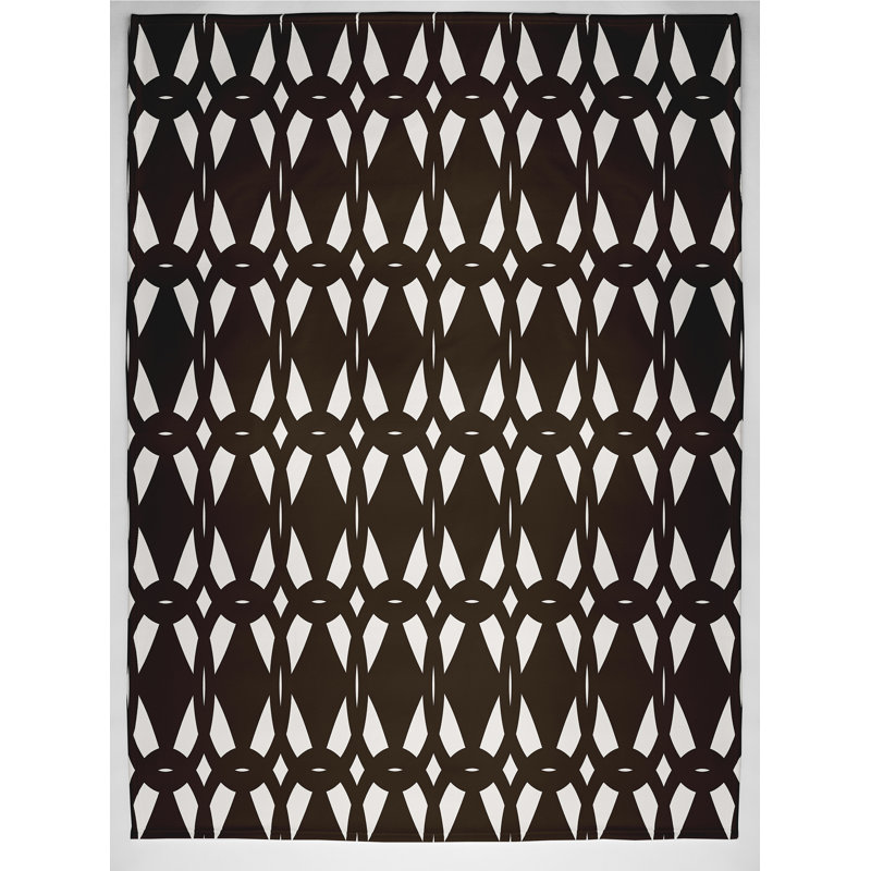 Eilish Plain Weave / Muslin Throw Blanket, Brown