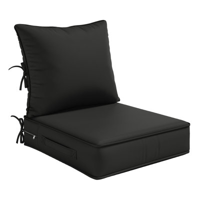 Outdoor Deep Seating Cushion Set Water-Resistant & Fade-Resistant Patio Chair Cushions