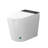 Tankless Smart Toilet With Heated Bidet Seat,Hands-Free Function, Powerful Flush 1.28 GPF, Auto Open/Close/Flush,LED Screen,White