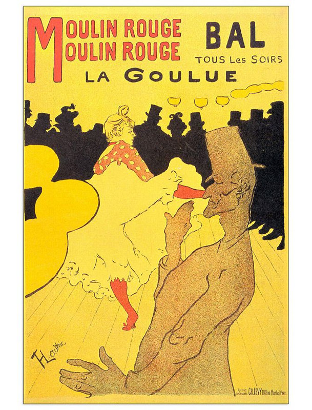 Henri De Toulouse-Lautrec - Wrapped Canvas Print, 90cm H x 60cm W x 1.8cm D
