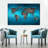 Ocean World Map Canvas Print-190727854