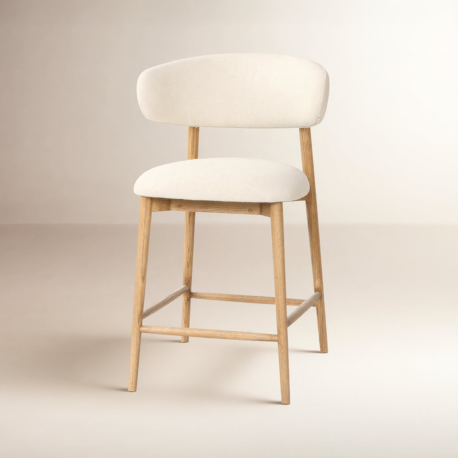 Ofella 26" Bar Stool, Savile Flax