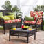Housse de coussin d'extérieur carré Covington-1698150826
