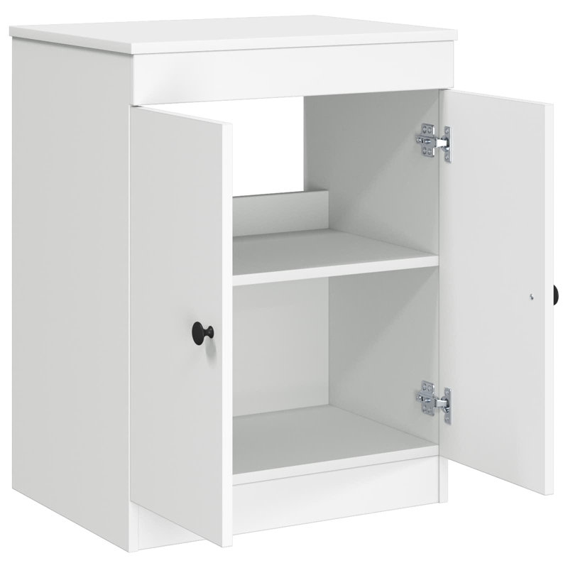 54cm Bathroom Vanity Base Only, White