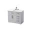 Meuble-lavabo simple 42 po gris-694370438