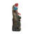 8.3X4.7X13.8" Decorative Woodland Gnome Water Fountain With LED Light, Brown