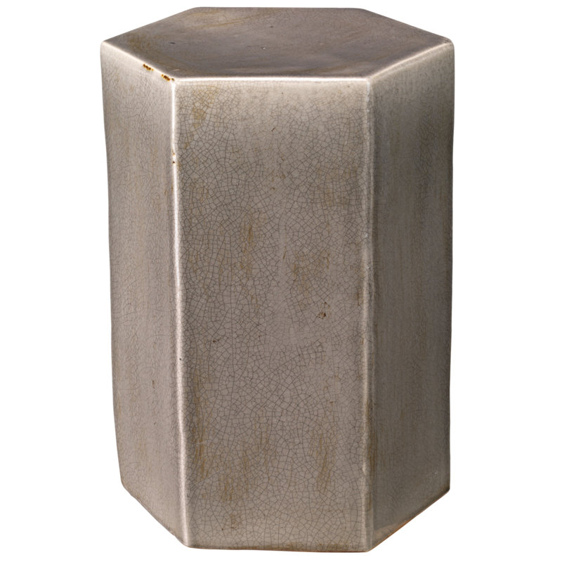 Table de bout bloc Bitania, H 10 po x l 11,5 po x P 14 po, Taupe
