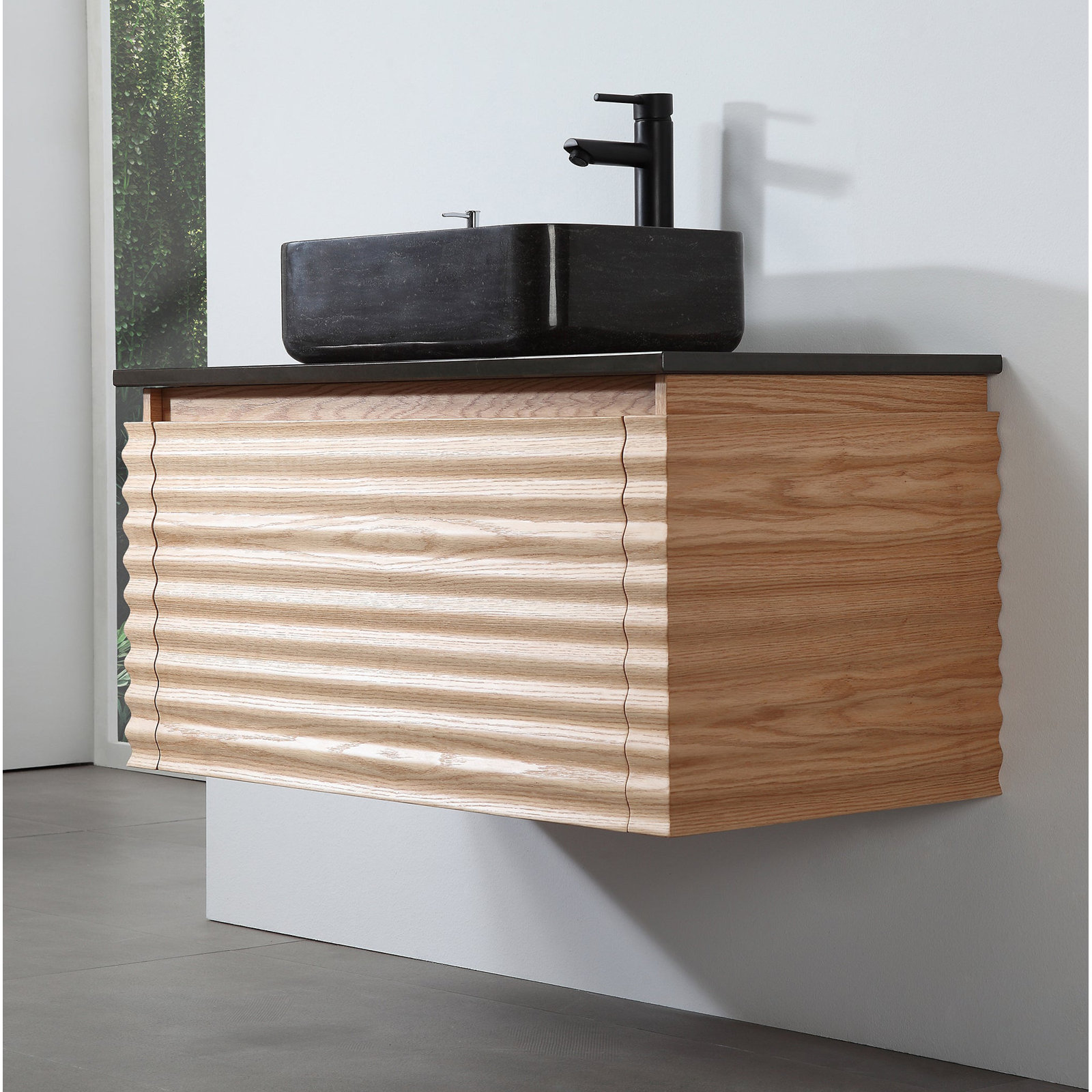 Jasmine 36'' Single Bathroom Vanity, Brown