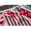 Ensemble de courtepointe rustique réversible rouge et blanc Christmas Snowflake-1848145964