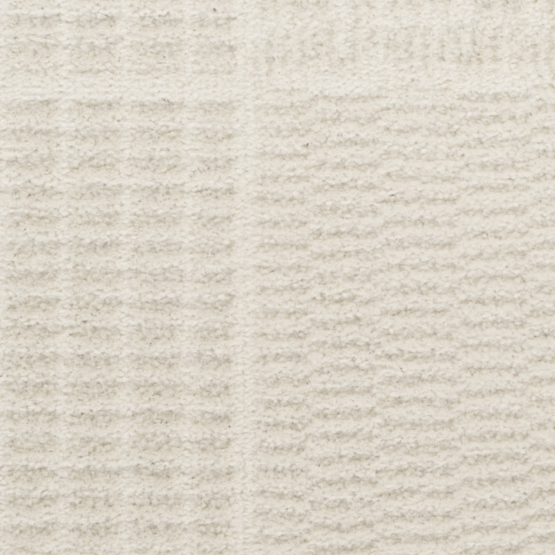 Tapis d'intérieur moderne ivoire Ebern Designs Reimann, Rectangle 4pi x 6 pi